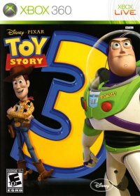 Toy Story 3: The Video Game PAL Xbox 360  box art